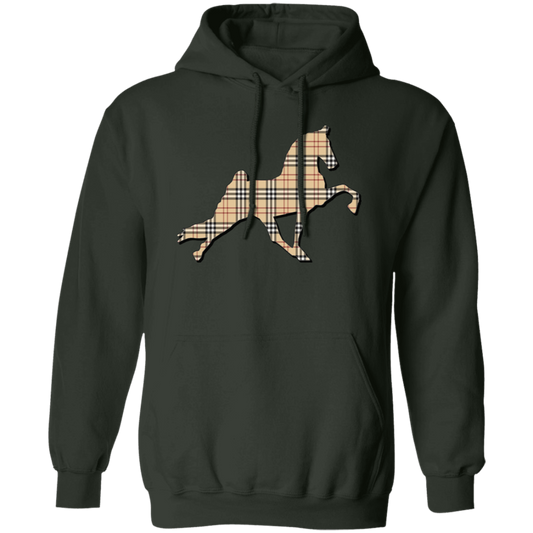 TENNESSEE WALKING PERFORMANCE HORSE  (BURBURY) G185 Gildan Pullover Hoodie