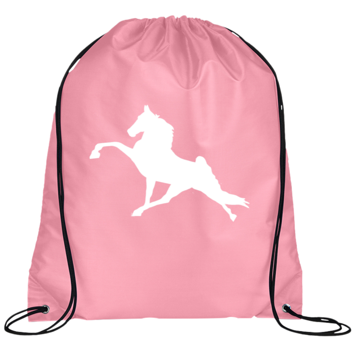 Tennessee Walking Horse Performance (WHITE) BG100 Prime Line Drawstring Cinch Backpack