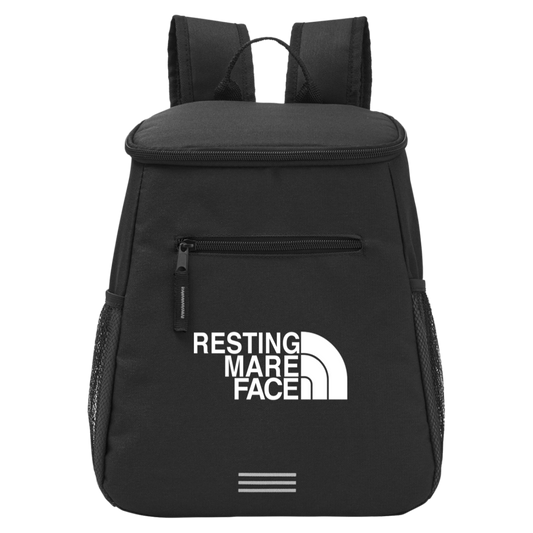 RESTING MARE FACE (white) CE056 Core 365 Backpack Cooler