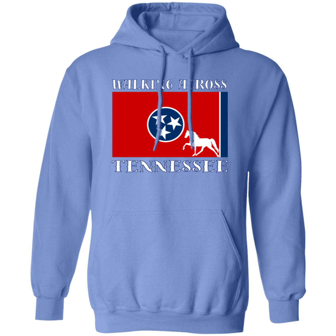 Walking Across Tennessee (Pleasure) G185 Gildan Pullover Hoodie