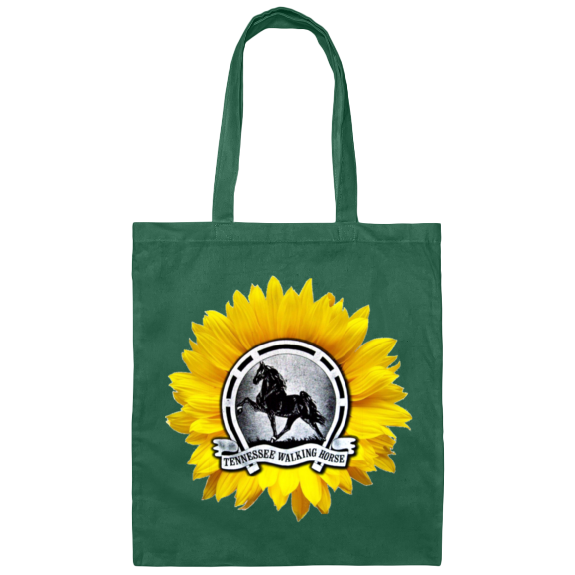 TWH Sunflower Vintage BE007 Canvas Tote Bag