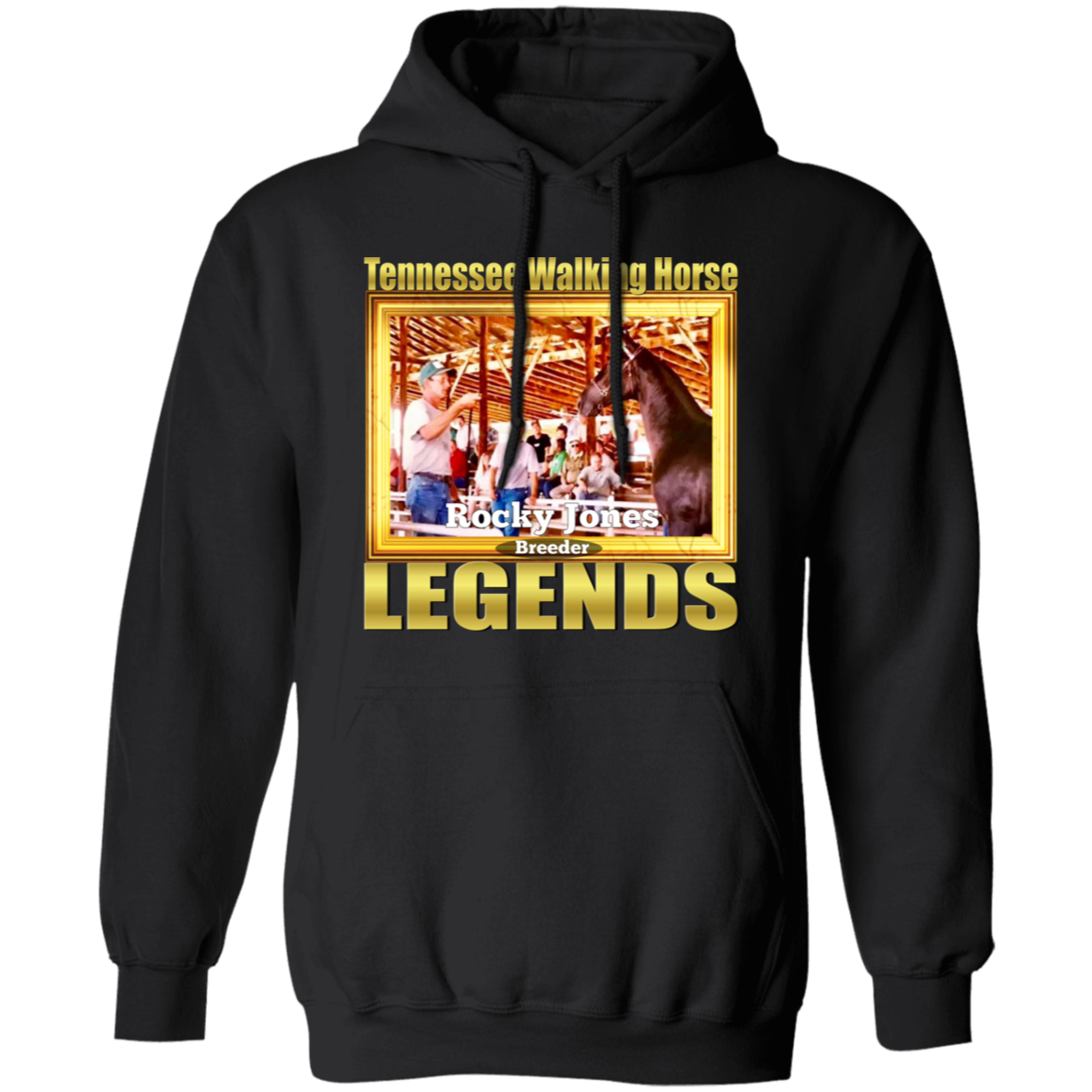 ROCKY JONES (Legends Series) G185 Gildan Pullover Hoodie