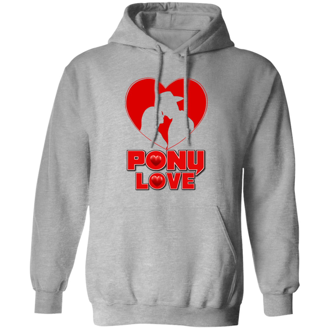 Pony Love G185 Gildan Pullover Hoodie