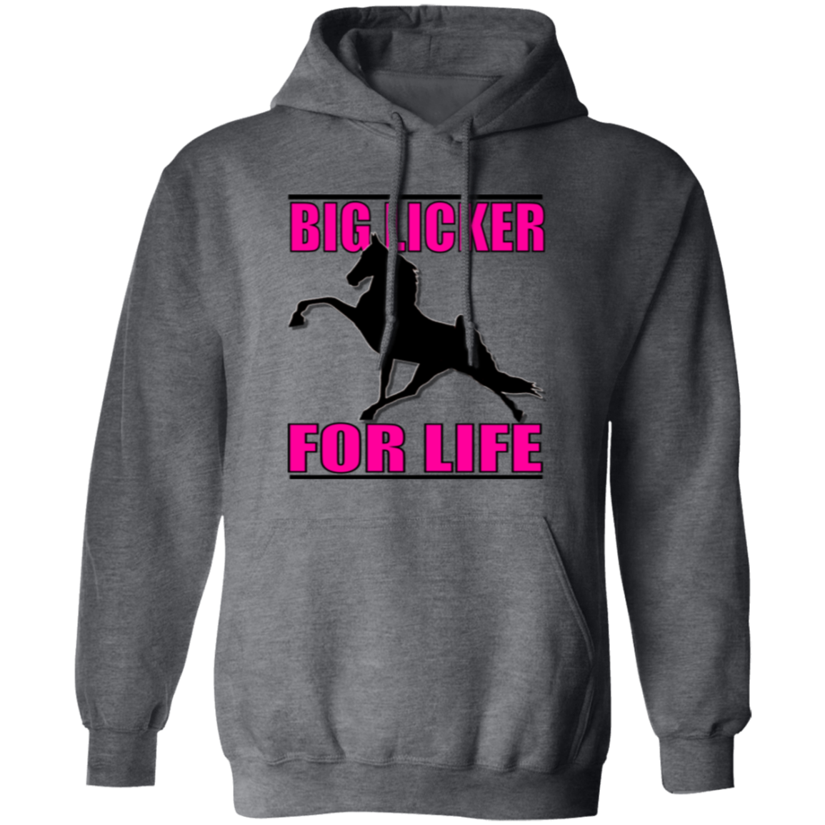 Big Licker for Life Pink G185 Gildan Pullover Hoodie