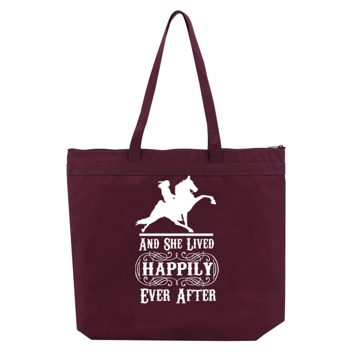 HAPPILY EVER AFTER (TWH Performance) wht 8802 Liberty Bags Melody Large Tote