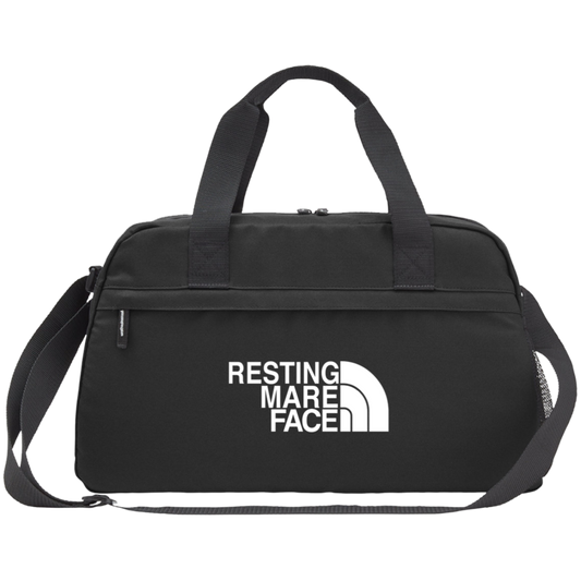 RESTING MARE FACE (white) CE057 Core 365 Medium Duffel Bag