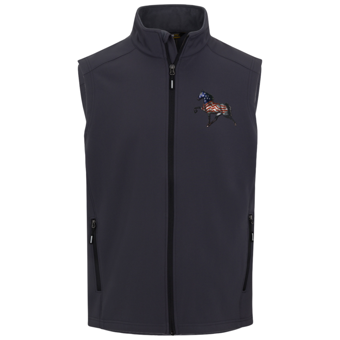 Tennessee Walking Horse Performance All American CE701 Core 365 Mens Cruise Two-Layer Fleece Bonded Soft Shell Vest