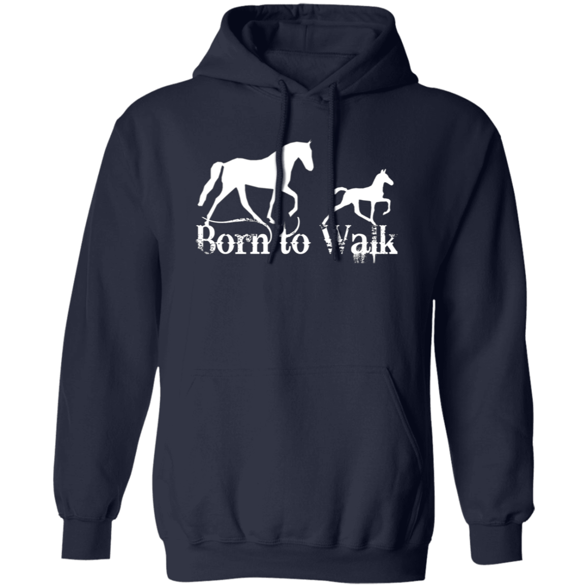 BORN TO WALK G185 Gildan Pullover Hoodie