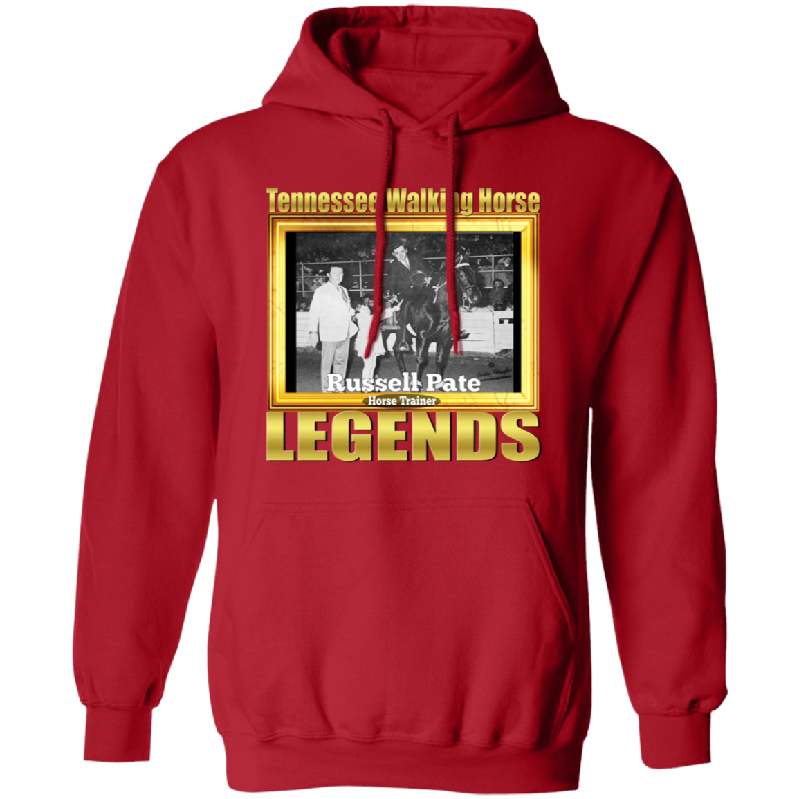 RUSSELL PATE (Legends Series) G185 Gildan Pullover Hoodie