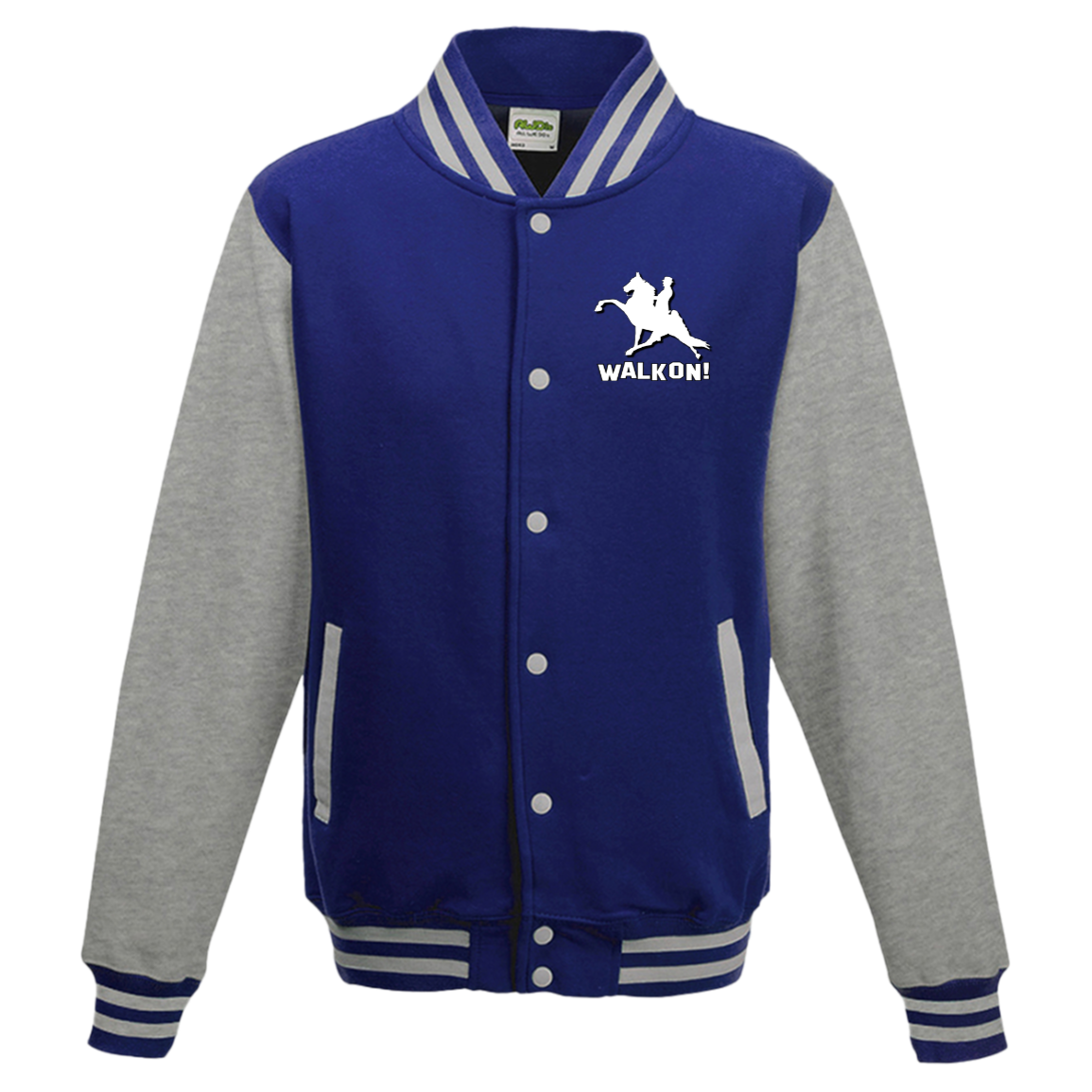 Walk On JHA043 AWDis Mens Letterman Jacket