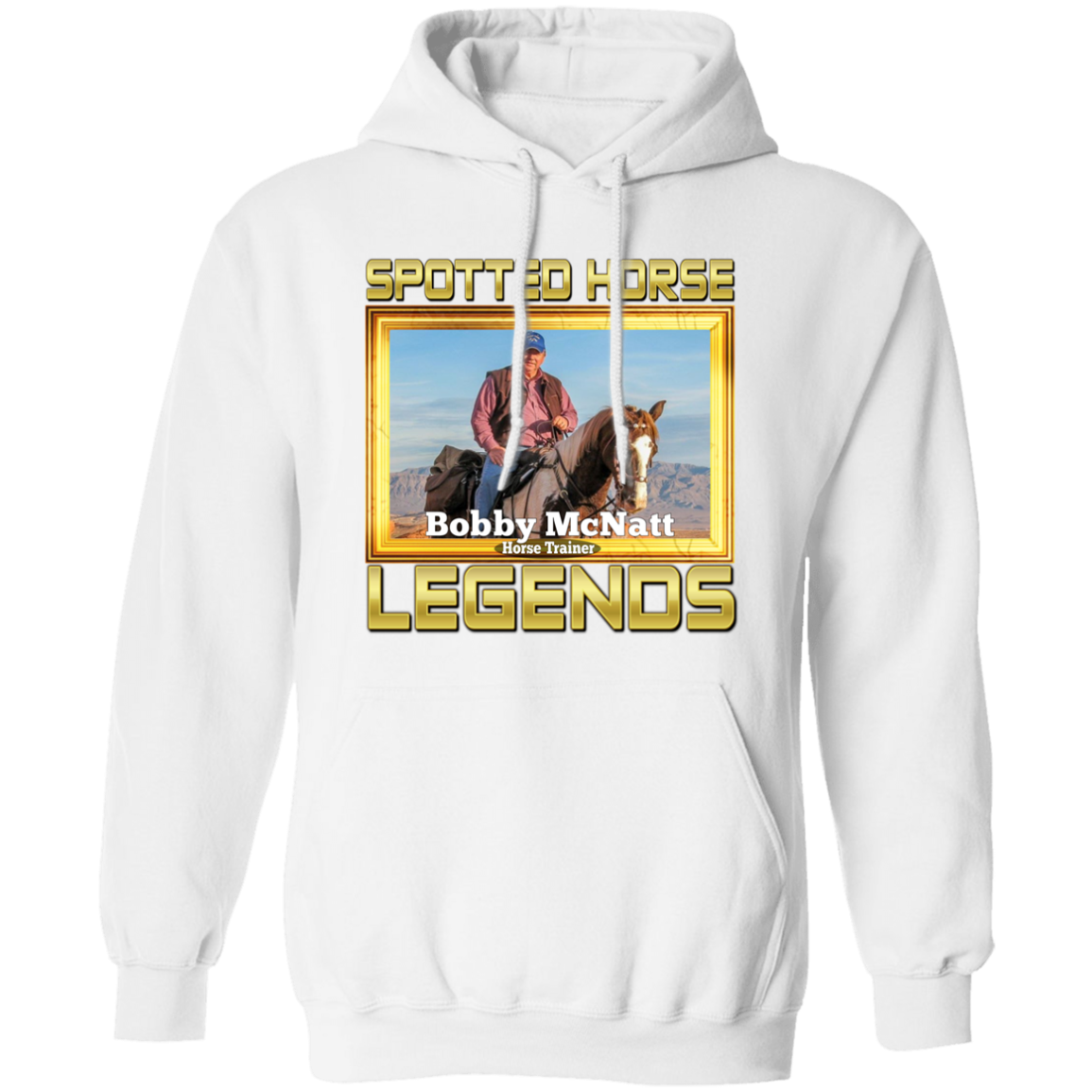 BOBBY MCNATT(Legends Series) G185 Gildan Pullover Hoodie