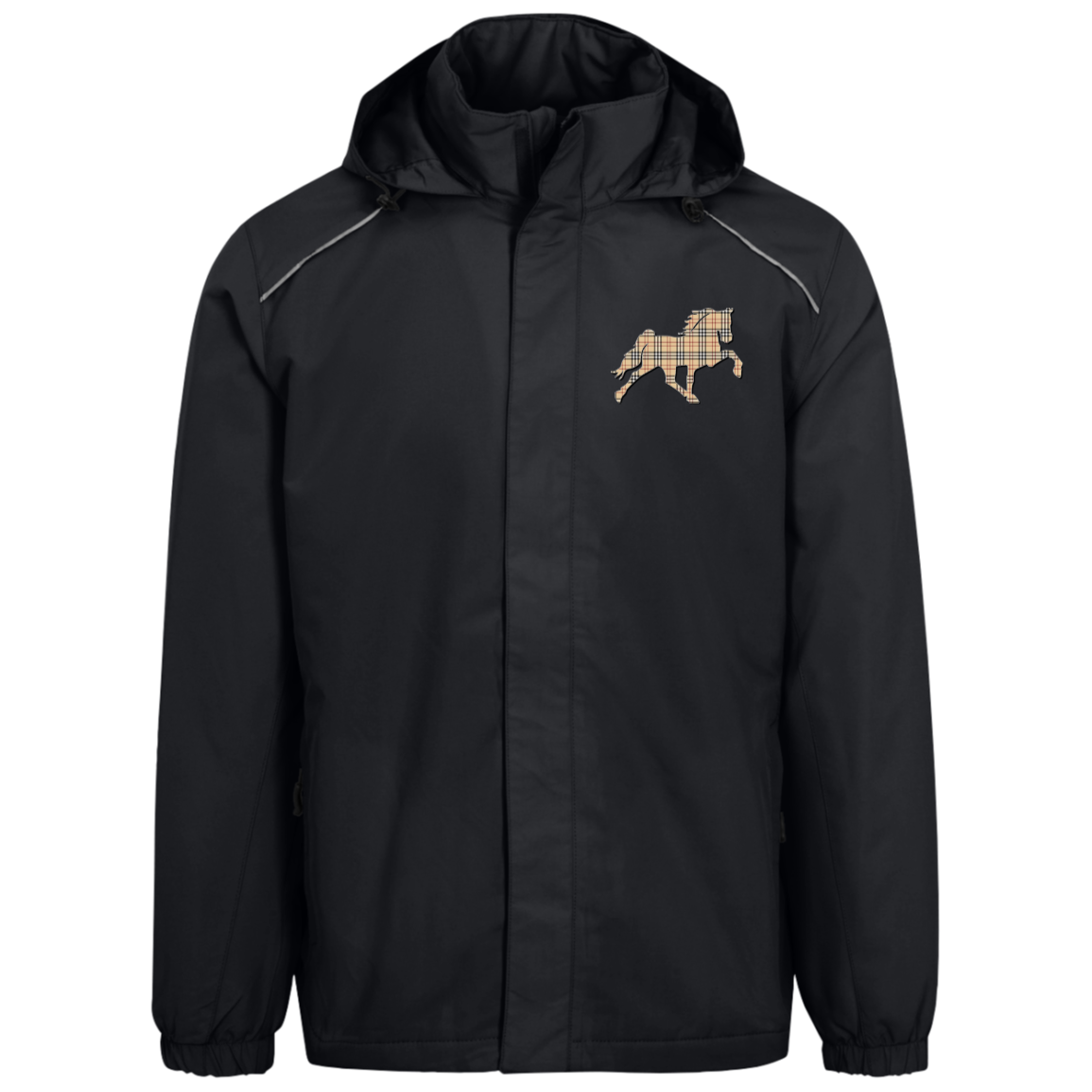 TENNESSEE WALKING HORSE DESIGN 3 JMD (BURBURY) 88224 Core 365 Mens Profile Fleece Lined Jacket