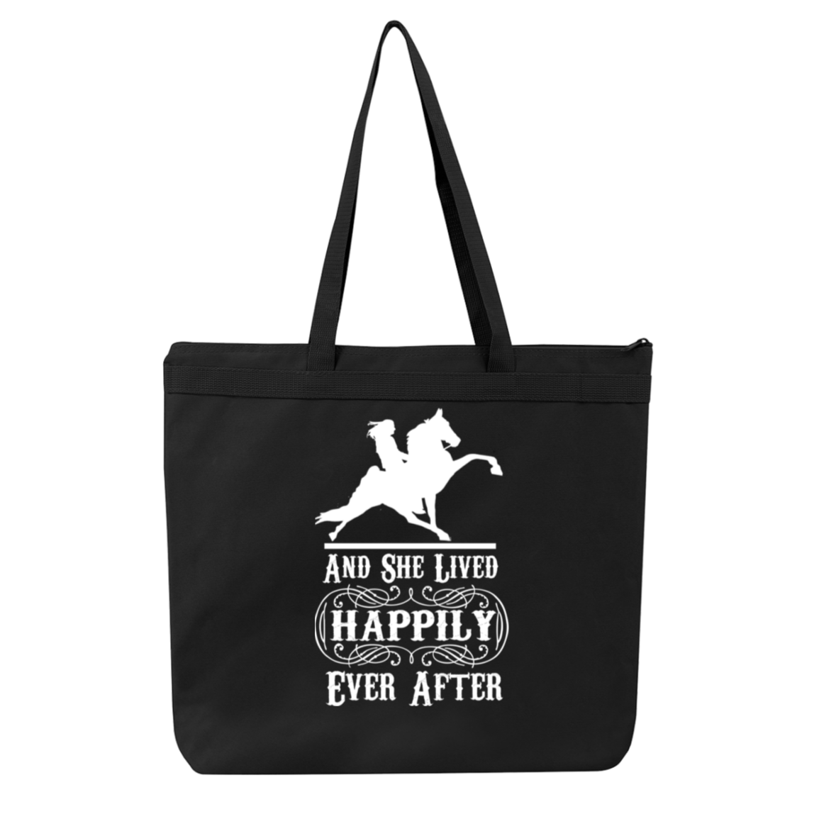 HAPPILY EVER AFTER (TWH Performance) wht 8802 Liberty Bags Melody Large Tote