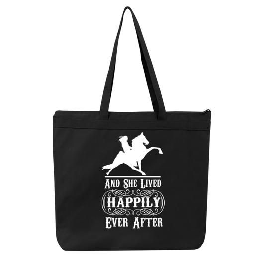 HAPPILY EVER AFTER (TWH Performance) wht 8802 Liberty Bags Melody Large Tote