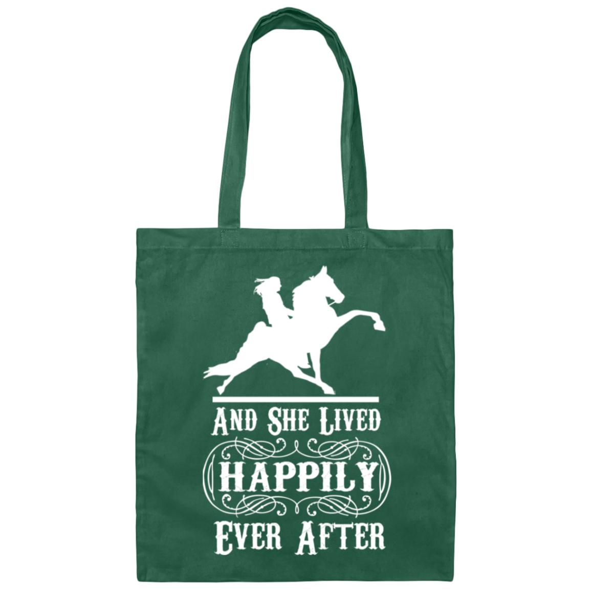 HAPPILY EVER AFTER (TWH Performance) wht BE007 Canvas Tote Bag