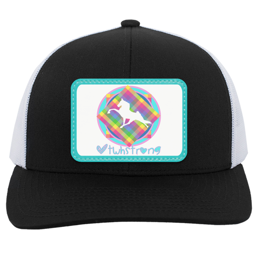 #TWHSTRONG RECT 104C Trucker Snap Back