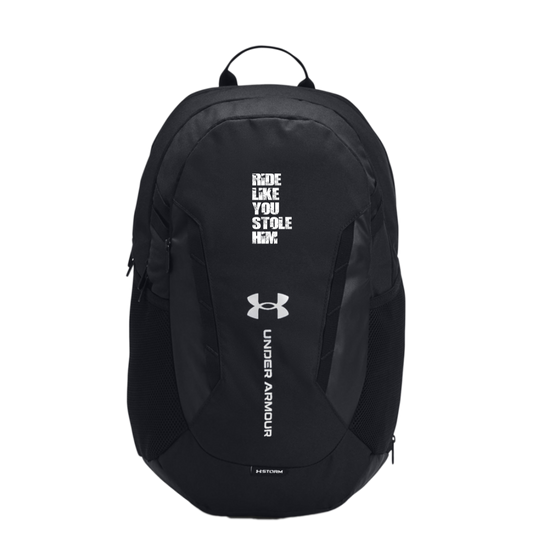 RIDE LIKE YOU STOLE HIM (WHITE) 1384673 Under Armour Hustle 6.0 TEAM Backpack