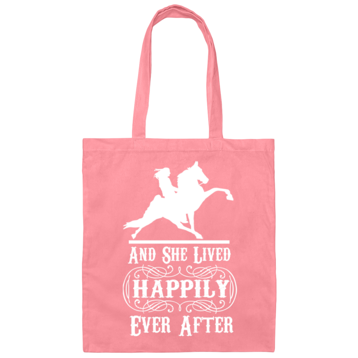 HAPPILY EVER AFTER (TWH Performance) wht BE007 Canvas Tote Bag