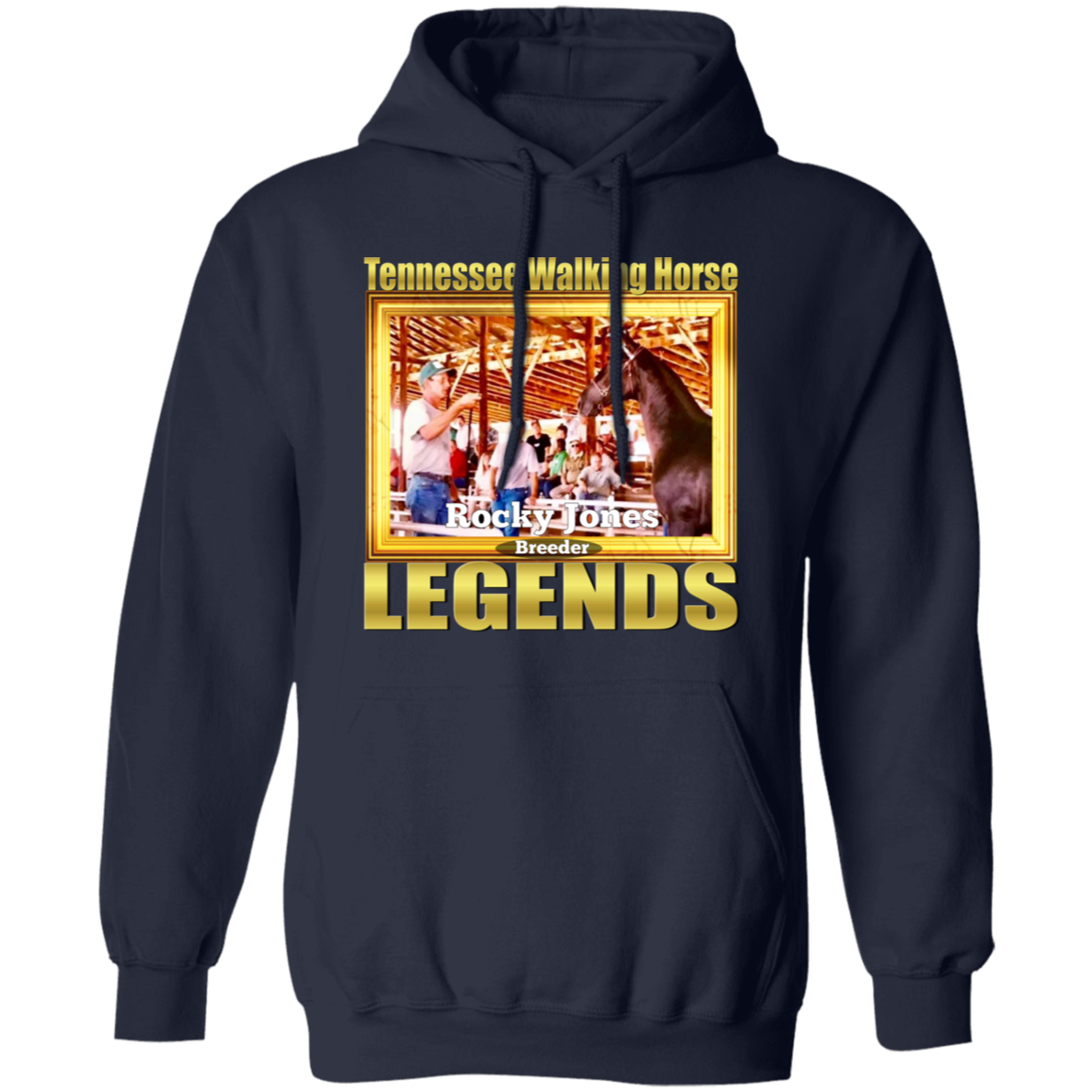 ROCKY JONES (Legends Series) G185 Gildan Pullover Hoodie