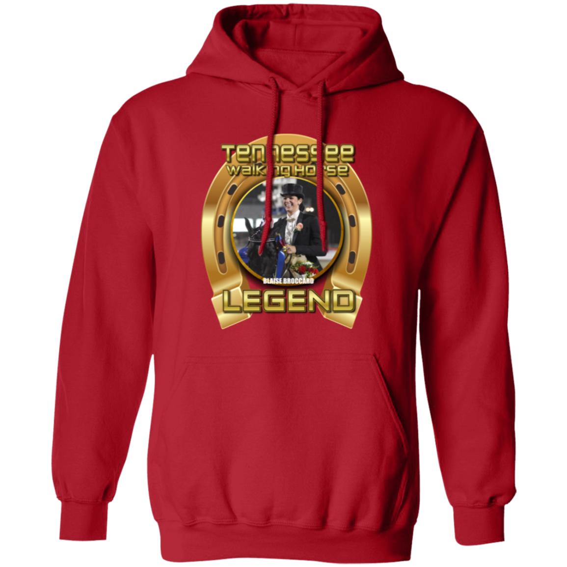 BLAISE BROCCARD (Legends Series) G185 Gildan Pullover Hoodie