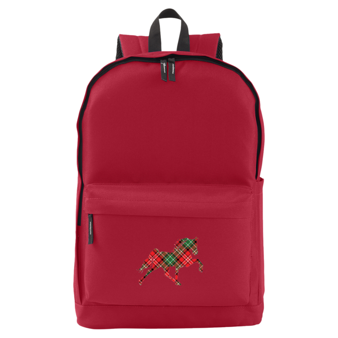 TENNESSEE WALKING HORSE DESIGN 3 JMD (RED PLAID) CE055 Core 365 Essentials Backpack