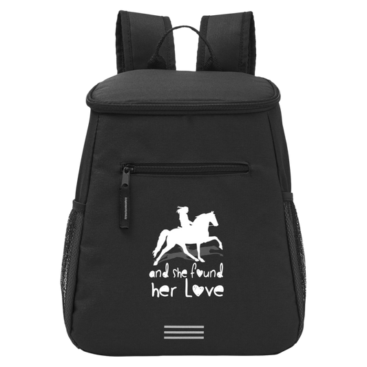 SHE FOUND HER LOVE (TWH pleasure) white art CE056 Core 365 Backpack Cooler