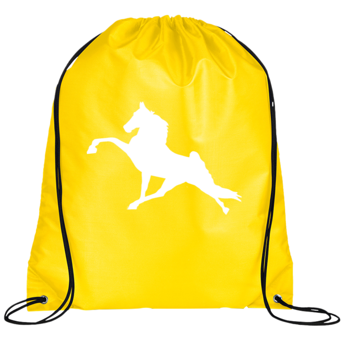 Tennessee Walking Horse Performance (WHITE) BG100 Prime Line Drawstring Cinch Backpack