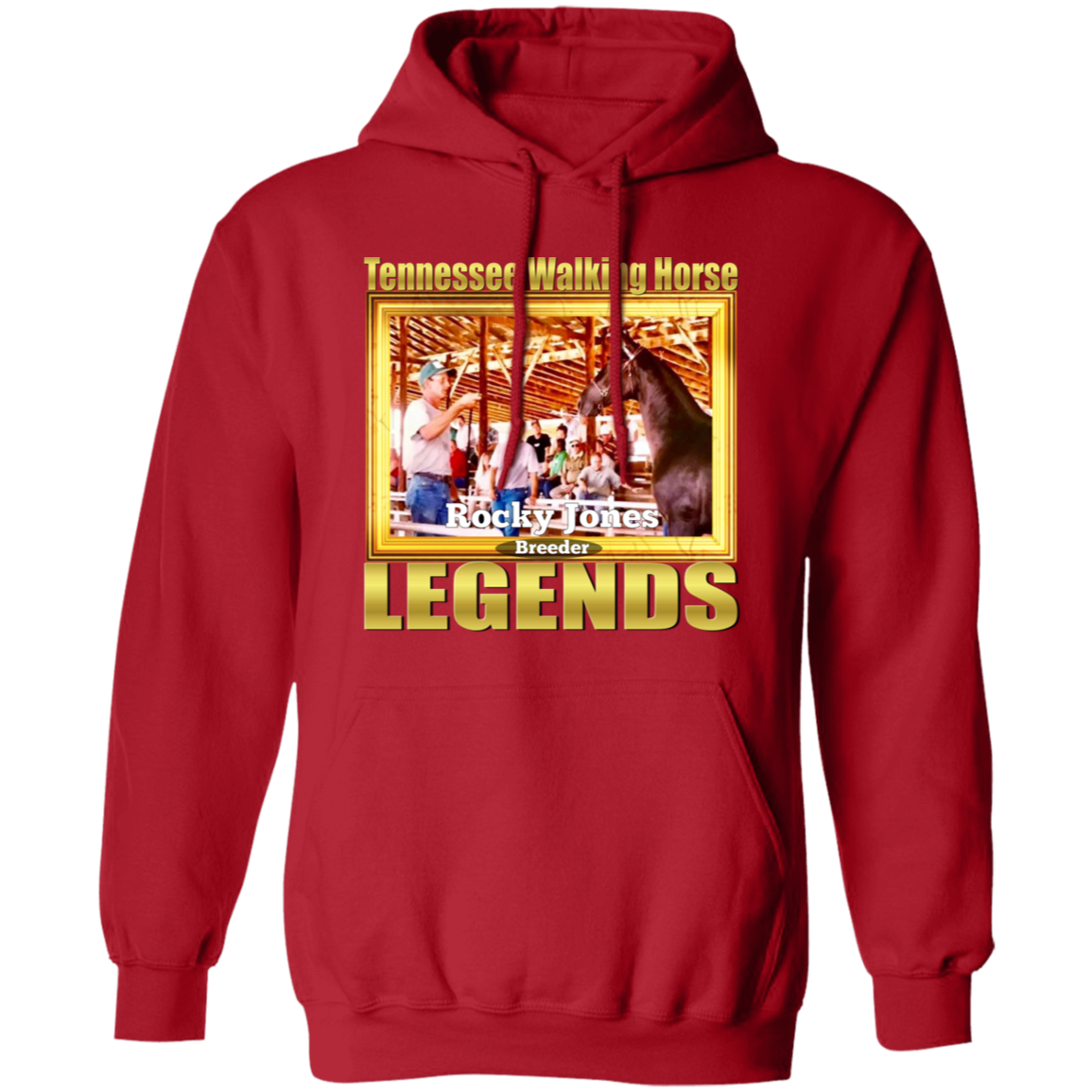 ROCKY JONES (Legends Series) G185 Gildan Pullover Hoodie