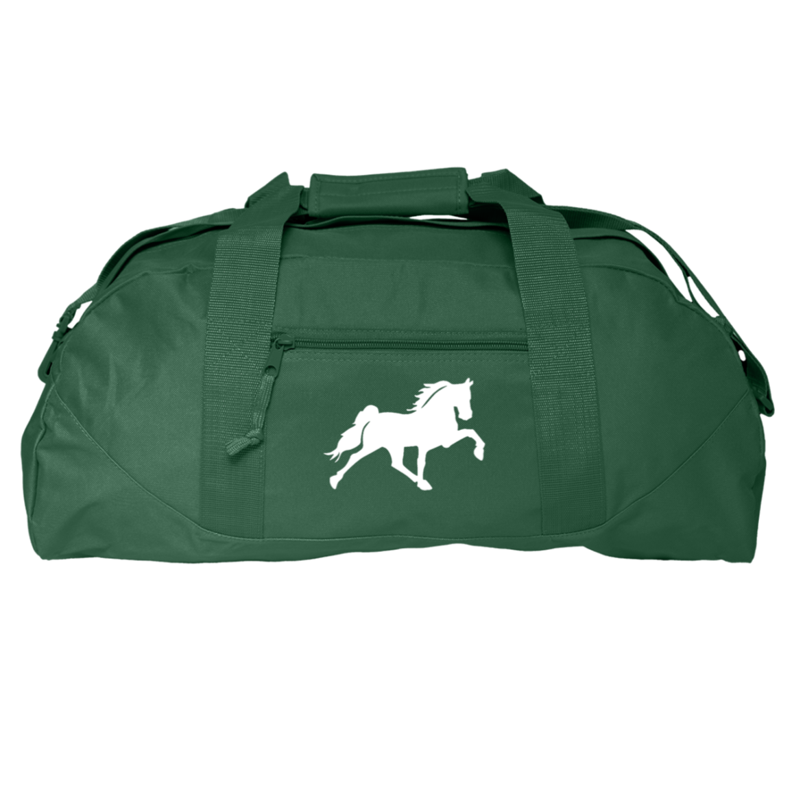 TENNESSEE WALKING HORSE DESIGN 3 JMD (WHITE) 8806 Liberty Bags Game Day Large Square Duffel