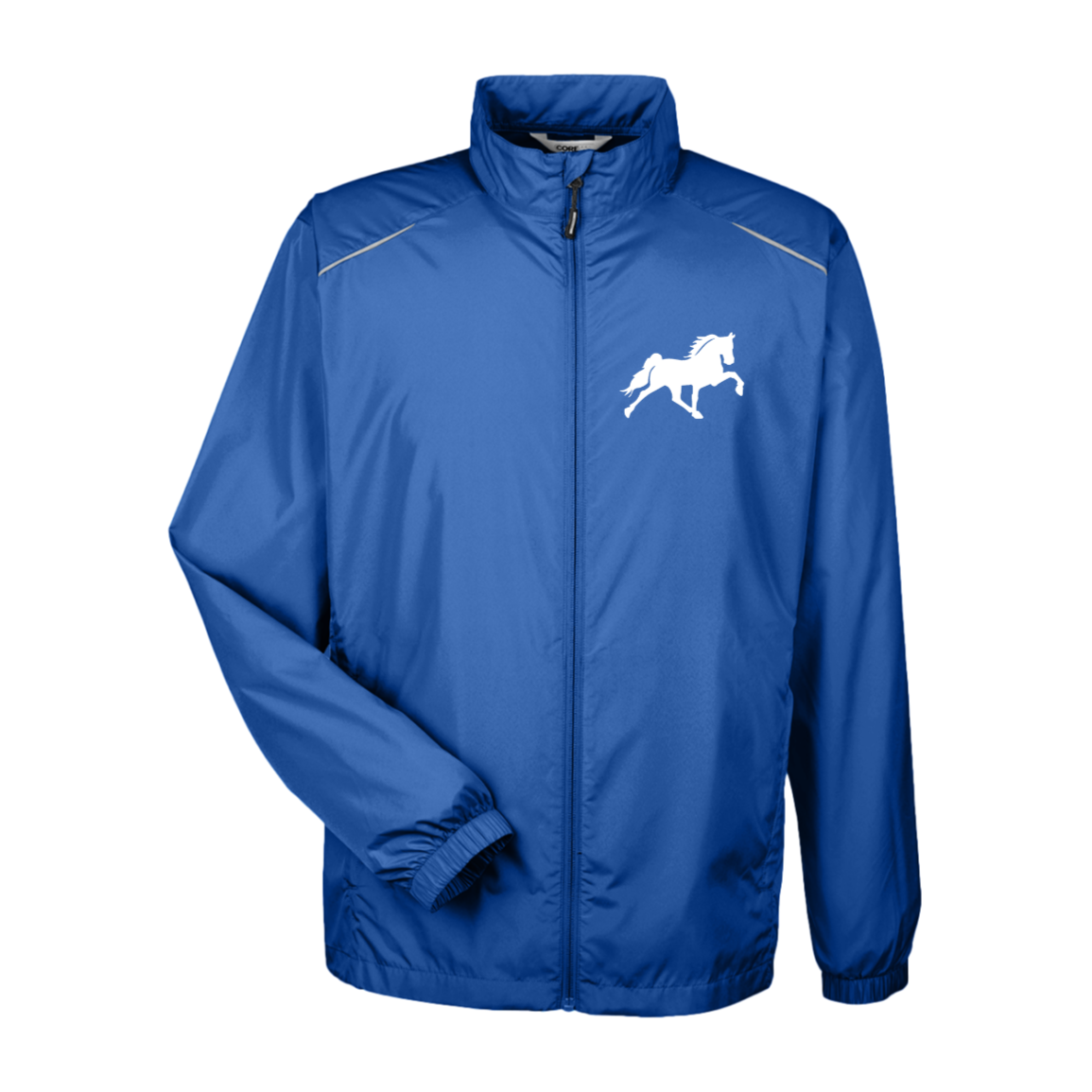 TENNESSEE WALKING HORSE DESIGN 3 JMD (WHITE) 88183 Core 365 Mens Techno Jacket