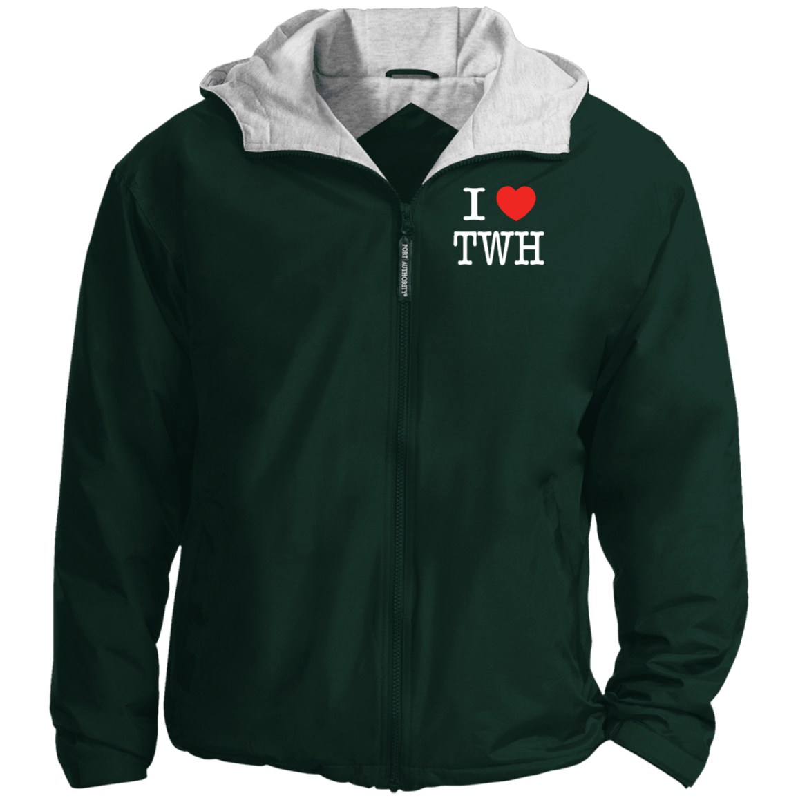 I LOVE TWH WHITE JP56 Team Jacket