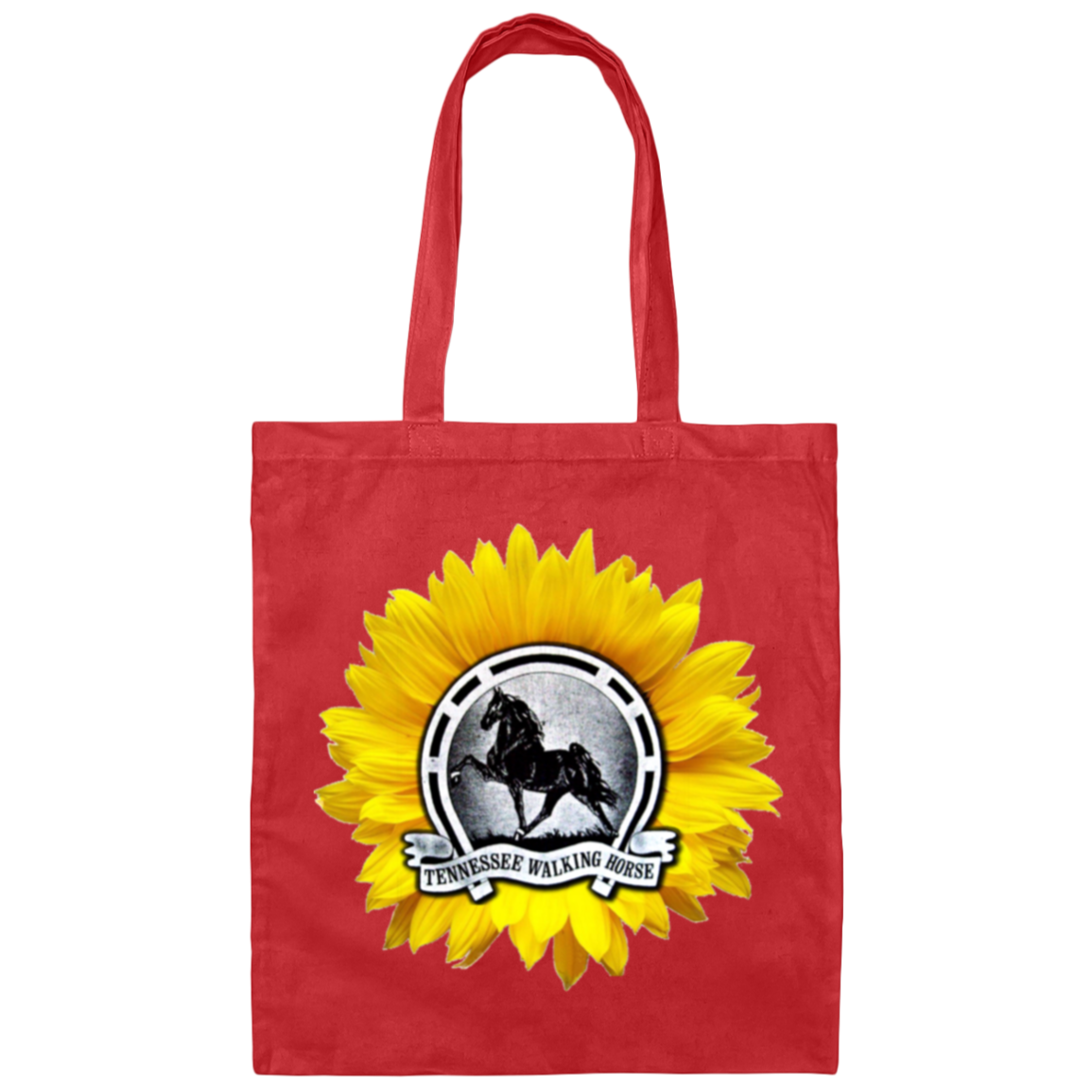 TWH Sunflower Vintage BE007 Canvas Tote Bag