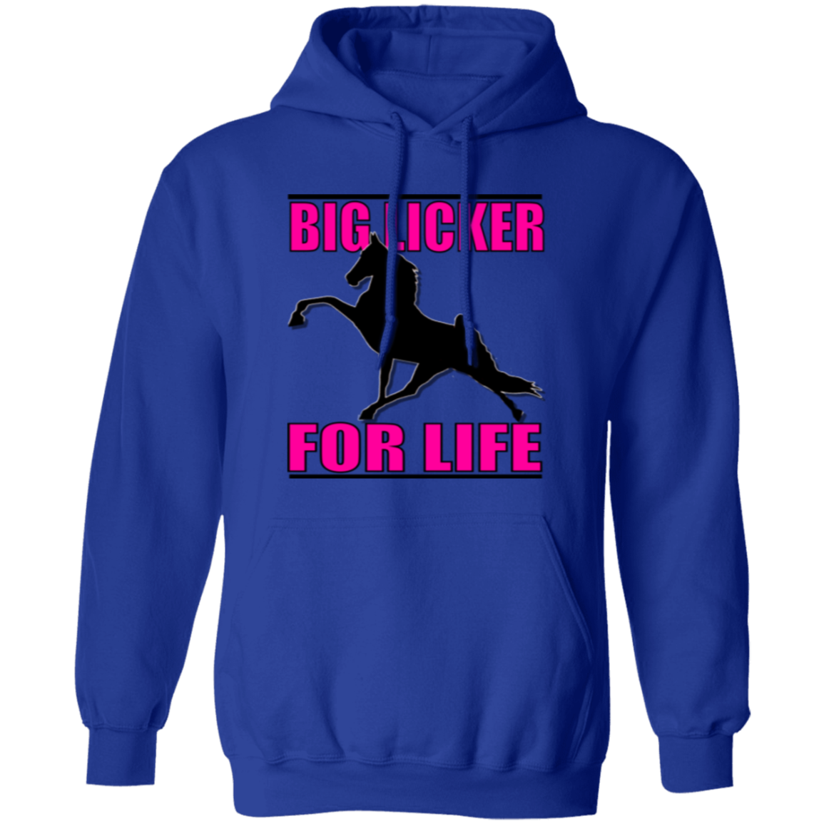 Big Licker for Life Pink G185 Gildan Pullover Hoodie