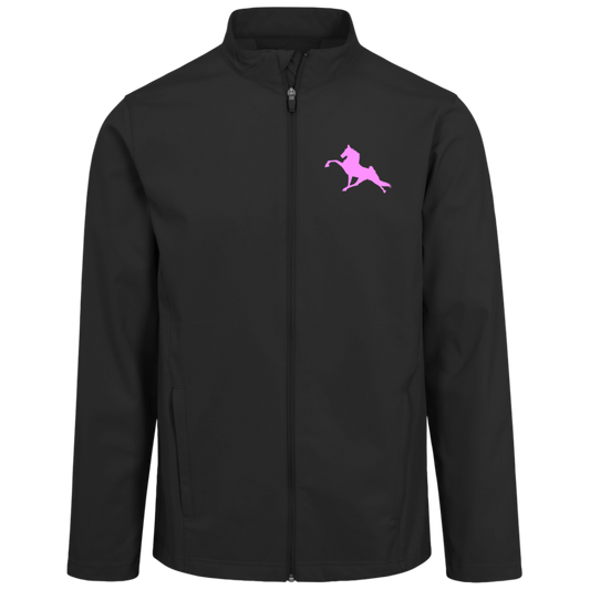 Tennessee Walking Horse Performance (light pink) TT80 Team 365 Mens Leader Soft Shell Jacket