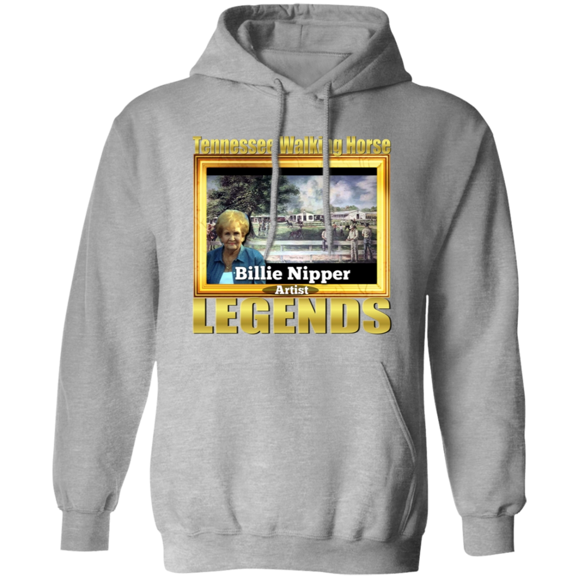 BILLIE NIPPER (Legends Series) G185 Gildan Pullover Hoodie