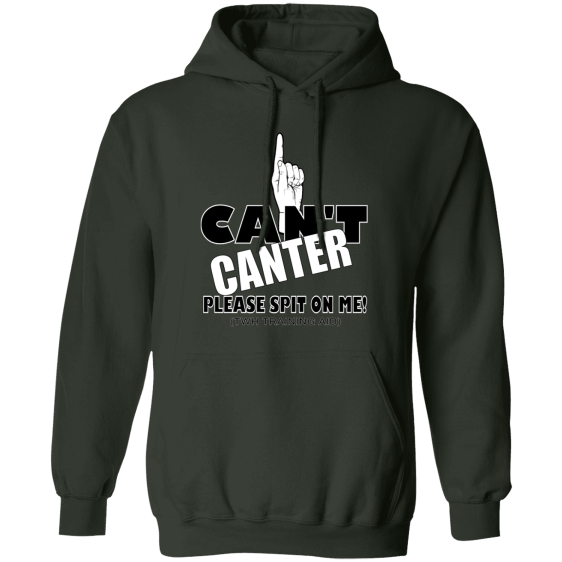 Can't Canter G185 Gildan Pullover Hoodie