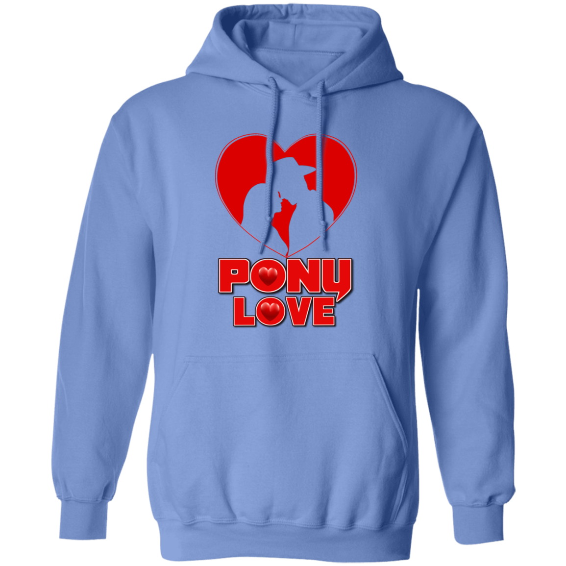 Pony Love G185 Gildan Pullover Hoodie