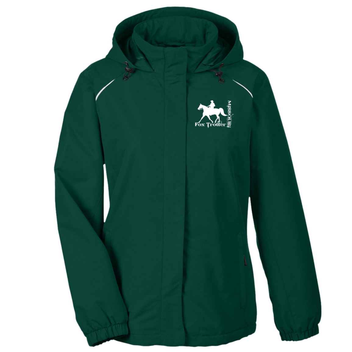 MISSOURI FOX TROTTER (white) 4HORSE 78224 Core 365 Womens Profile Fleece Lined Jacket