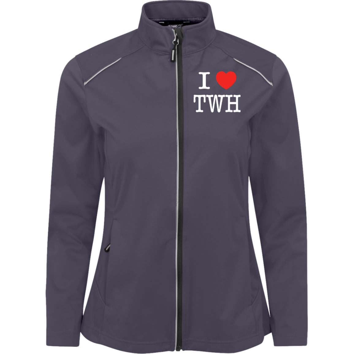 I LOVE TWH WHITE CE708W Core 365 Womens Techno Lite Tech-Shell