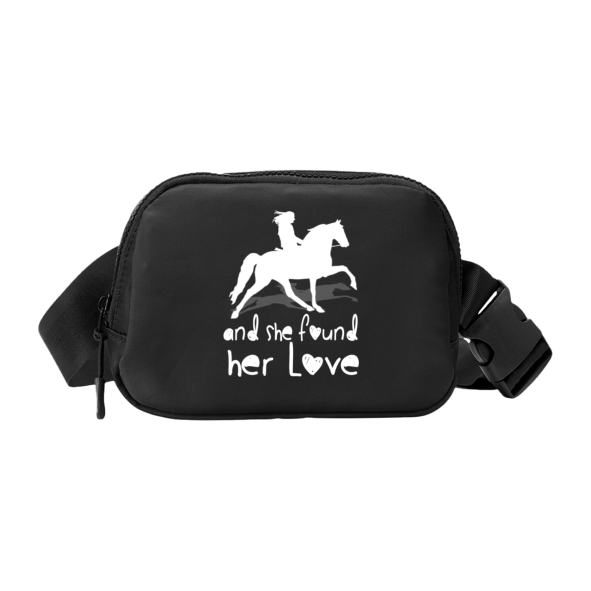 SHE FOUND HER LOVE (TWH pleasure) white art CE061 Core 365 Essentials Belt Bag