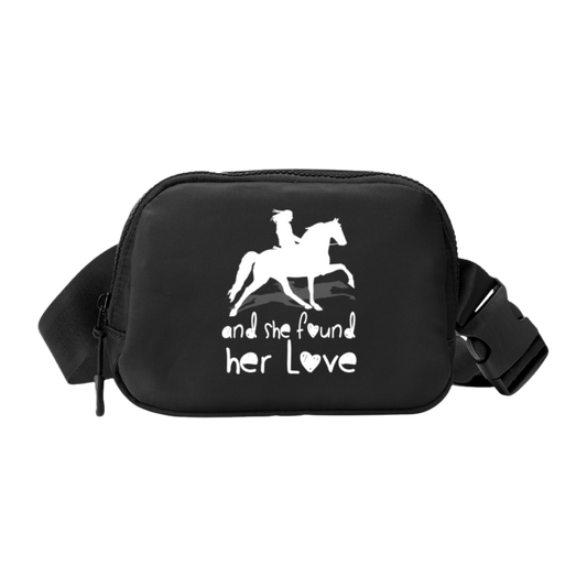 SHE FOUND HER LOVE (TWH pleasure) white art CE061 Core 365 Essentials Belt Bag