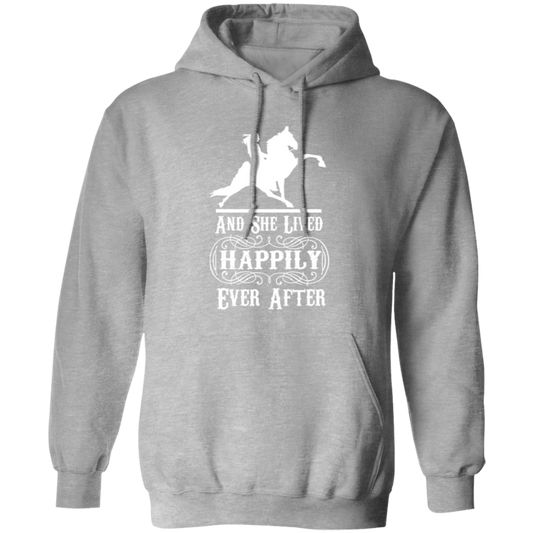 HAPPILY EVER AFTER (TWH Performance) wht G185 Gildan Pullover Hoodie