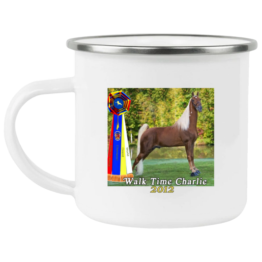 WGC WALK TIME CHARLIE 21271 Enamel Camping Mug