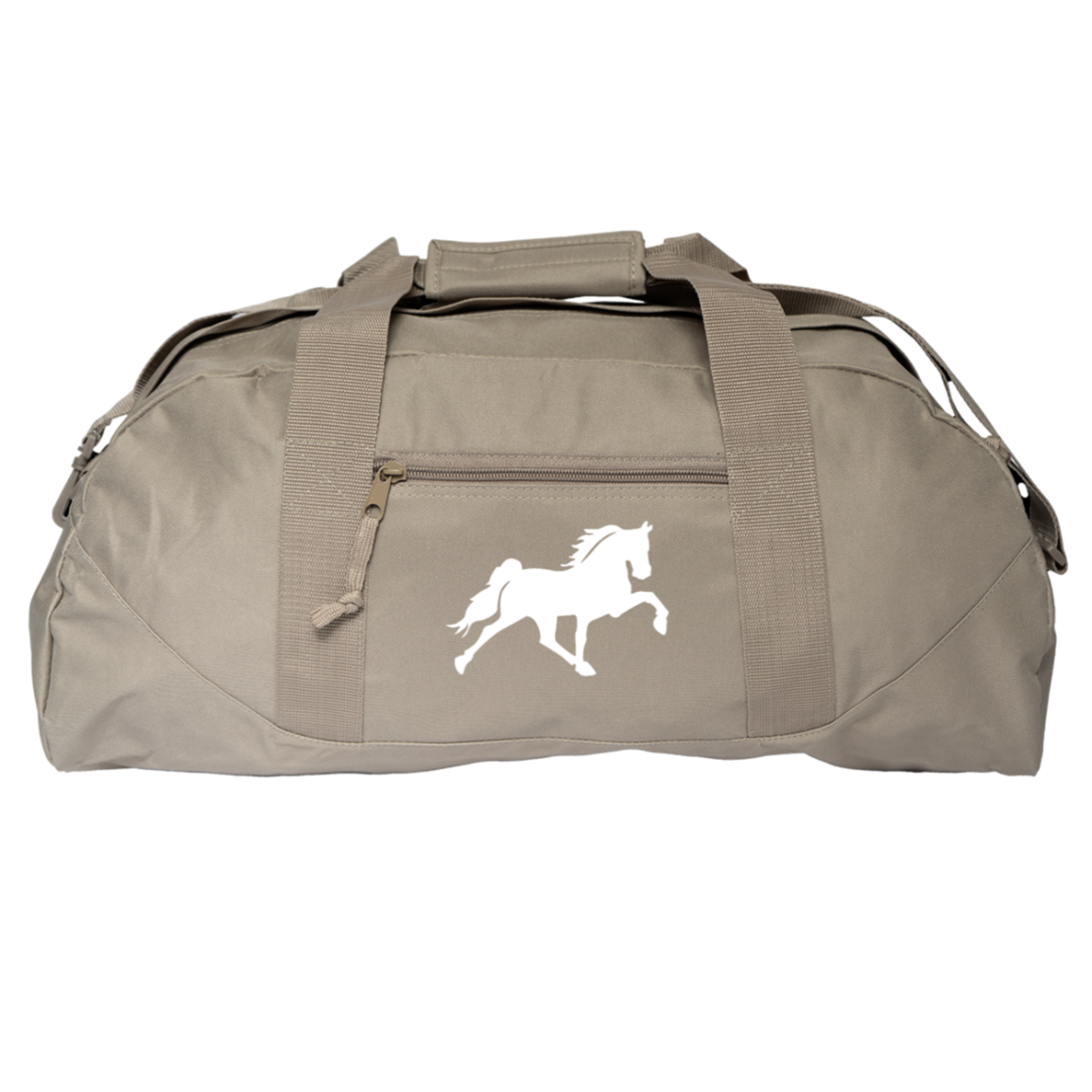 TENNESSEE WALKING HORSE DESIGN 3 JMD (WHITE) 8806 Liberty Bags Game Day Large Square Duffel