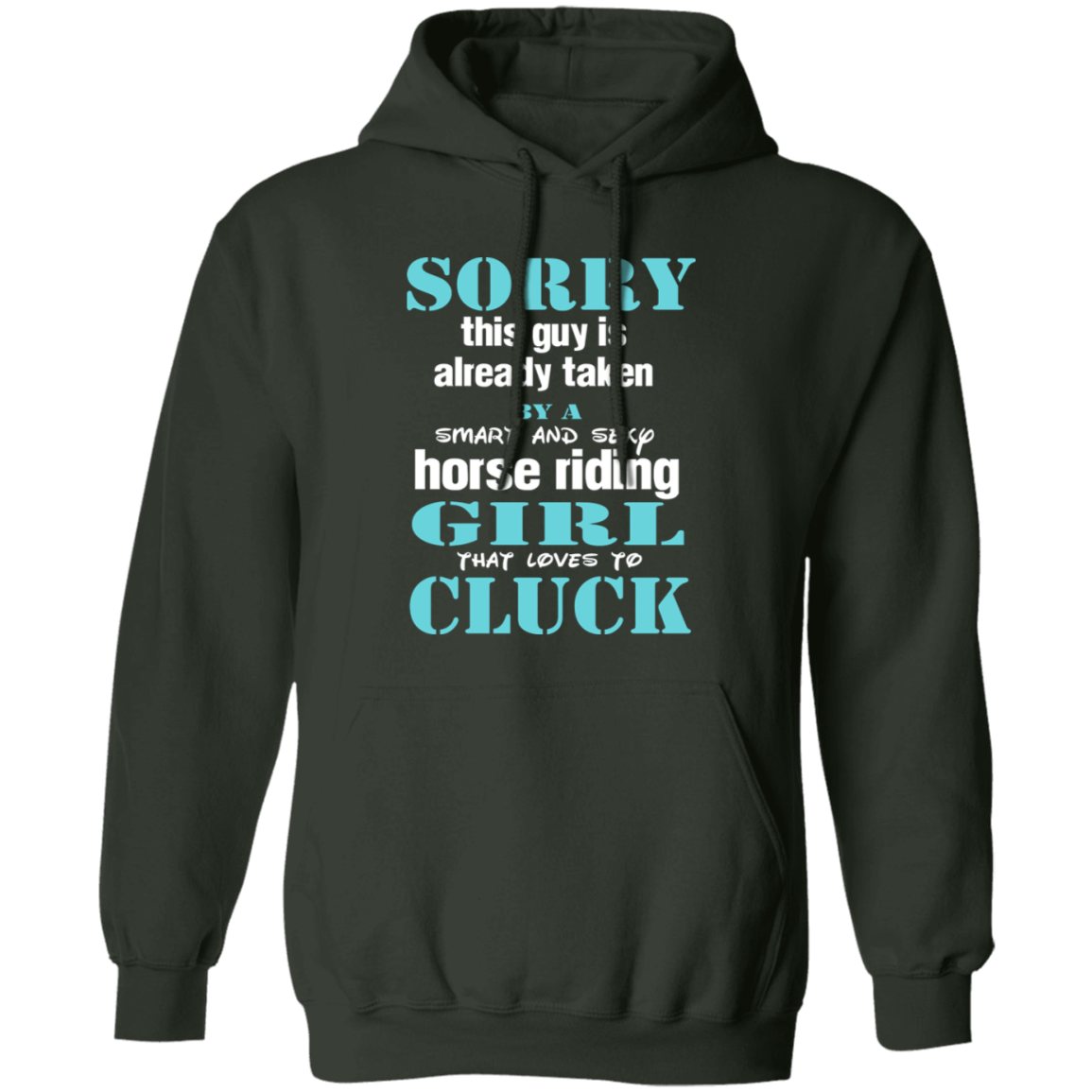 LOVES TO CLUCK G185 Gildan Pullover Hoodie