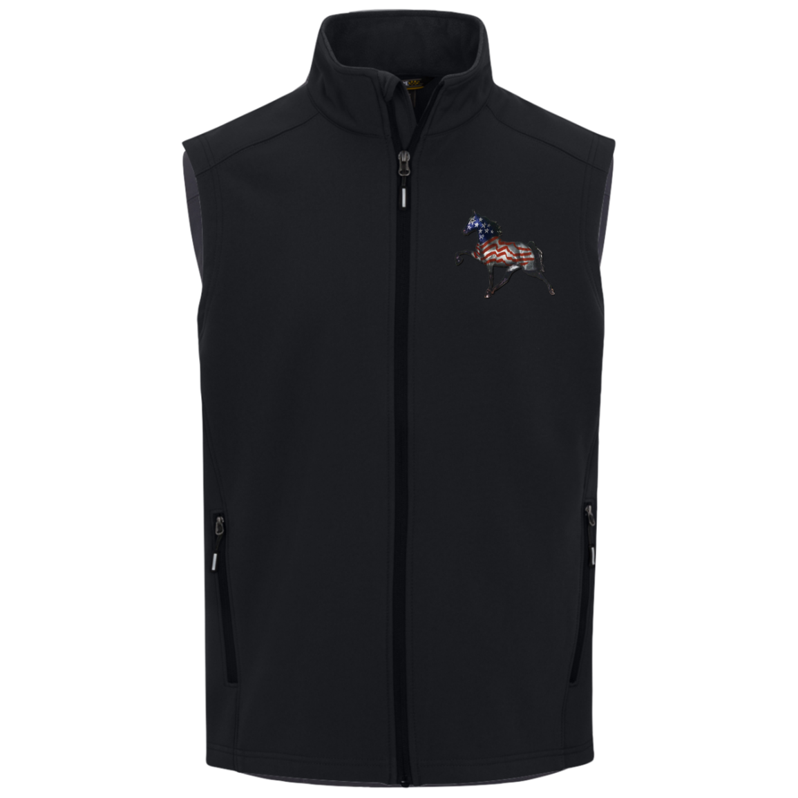 Tennessee Walking Horse Performance All American CE701 Core 365 Mens Cruise Two-Layer Fleece Bonded Soft Shell Vest