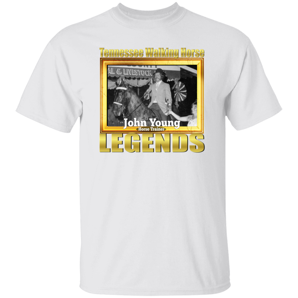 JOHN YOUNG (Legends Series) G500 5.3 oz. T-Shirt