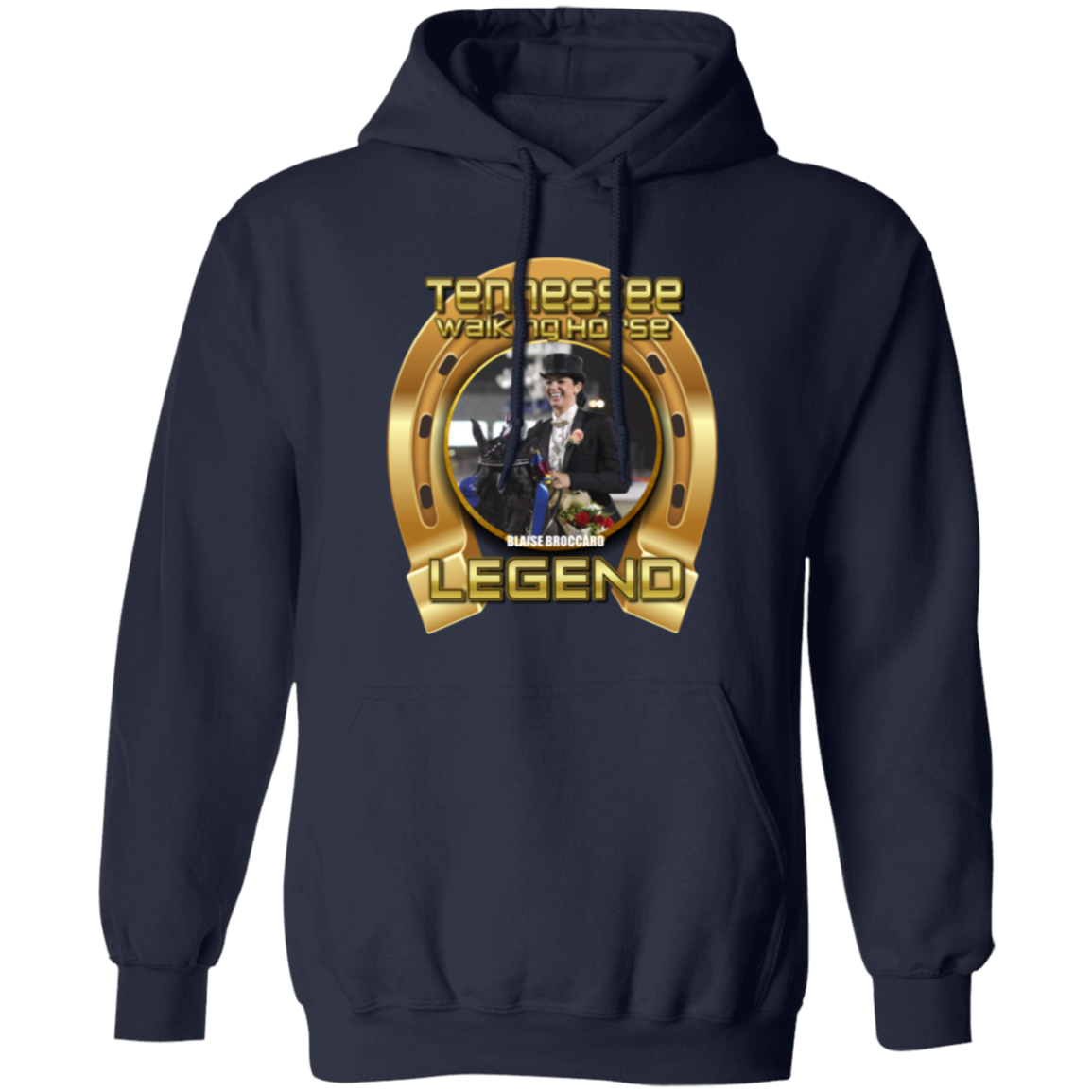 BLAISE BROCCARD (Legends Series) G185 Gildan Pullover Hoodie