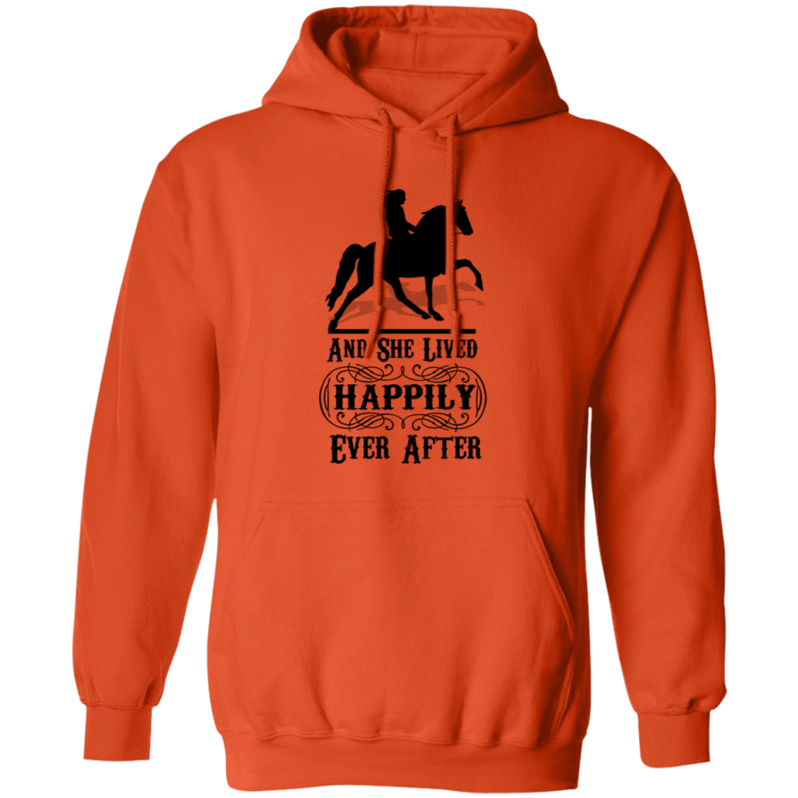 HAPPILY EVER AFTER (TWH Pleasure) Blk G185 Gildan Pullover Hoodie