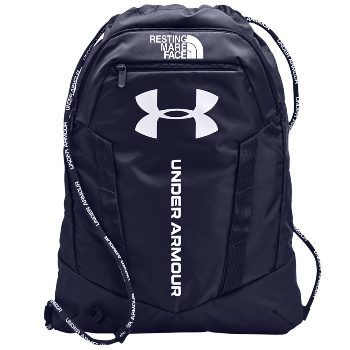 RESTING MARE FACE (white) 1369220 Under Armour Undeniable Sack Pack